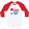 i was normal three cats ago 3/4 Sleeve Shirt