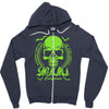 santa carla   murder capital of the world! Zipper Hoodie