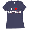 roast beast Ladies Fitted T-Shirt