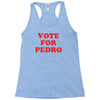 vote for pedro Racerback Tank