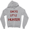 dad's litle hunter Zipper Hoodie