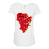 isla nublar Maternity Scoop Neck T-shirt
