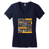i cant hear anything youre saying Women's V-Neck T-Shirt