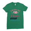 Girl LIke A Flowers Ladies Fitted T-Shirt