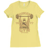 tusken gym Ladies Fitted T-Shirt