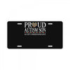 proud autism son License Plate