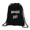 wanderlust Drawstring Bags