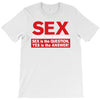 funny rude sex is not the answer, ideal birthday gift or present T-Shirt