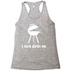 i turn grills on Racerback Tank
