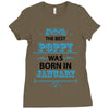 The Best Poppy Was Born In January Ladies Fitted T-Shirt