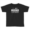 i am sher locked Toddler T-shirt
