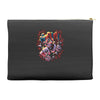 wicked jester skull Accessory Pouches