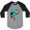skullchain saw 3/4 Sleeve Shirt