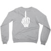 Flipping Someone Off Crewneck Sweatshirt