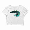 lightning bugs Crop Top