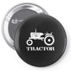 tractor driver for farmer and construction worker Pin-back button