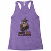 i want you for an adventure Racerback Tank