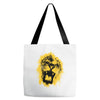 lion yellow Tote Bags