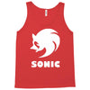 sonic uomo donna bambino sega videogames Tank Top