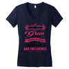 They Call Me Gran Partner In Crime Funny Women's V-Neck T-Shirt