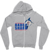 Daddy Shark Zipper Hoodie