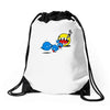 pac chain comp Drawstring Bags