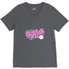 softball diva neon V-Neck Tee