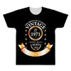 the birth of legend vintage est. 1971 premium quality aged to perfecti All Over Men's T-shirt
