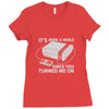 it's been a while Ladies Fitted T-Shirt