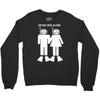 never dive alone scuba diving Crewneck Sweatshirt