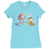 zombie ice cream art Ladies Fitted T-Shirt