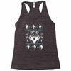merry wolfmas Racerback Tank