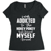 i was addicted to the hokey pokey Women's Triblend Scoop T-shirt