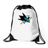 jose sharks youth Drawstring Bags