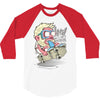 nerd attack 3/4 Sleeve Shirt
