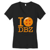 i love dbz Women's V-Neck T-Shirt