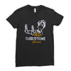 no suggestions please Ladies Fitted T-Shirt