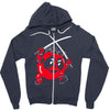 deadpool marvel parody kool aid Zipper Hoodie