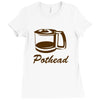 pothead Ladies Fitted T-Shirt