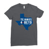 tejanos for beto Ladies Fitted T-Shirt