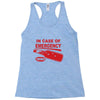 hot sauce emergency Racerback Tank