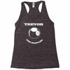 piscine t shirt personnalis&eacute; votre nom 8 ball arnaqueur Racerback Tank