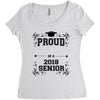 proud name 2018 senior Women's Triblend Scoop T-shirt