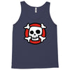 comic skull Tank Top