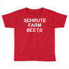 schrute farm beets Toddler T-shirt