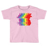 Goku Rainbow T-Shirt Toddler T-shirt