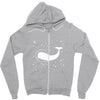 moby in space Zipper Hoodie