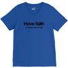 have faith in science and reason t shirt medium funny atheism religion V-Neck Tee