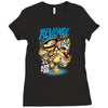 kick my ass Ladies Fitted T-Shirt