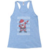 ugly santa dabbing Racerback Tank